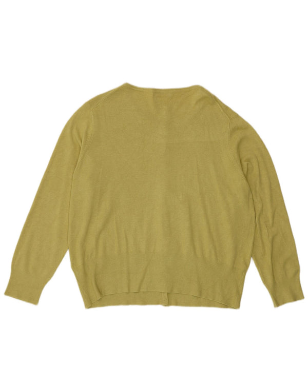 Женский кардиган Marks & Spencer UK 20 2XL Зеленый Вискоза