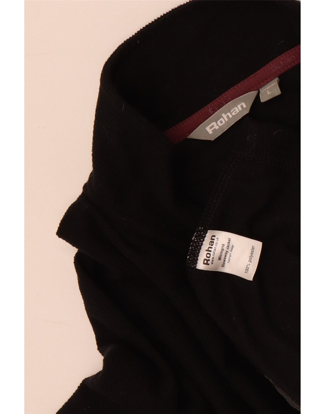 Женский спортивный костюм Rohan, верхняя куртка UK 16, большой черный полиэстер