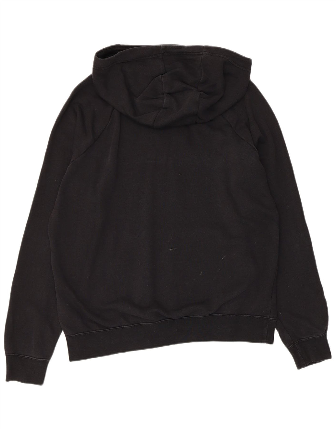 Мужской джемпер с капюшоном NIKE, средний черный, хлопок