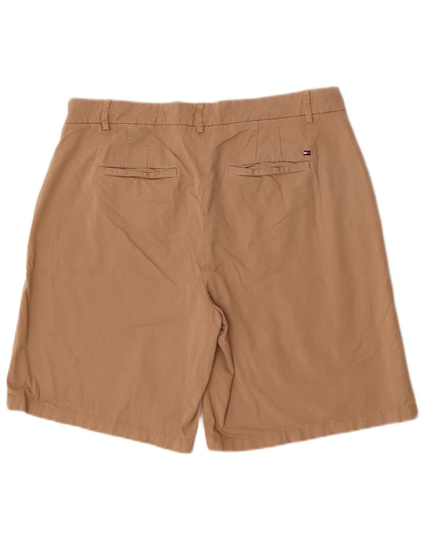 Женские шорты чинос Tommy Hilfiger UK 16, большие W34, коричневые, хлопок