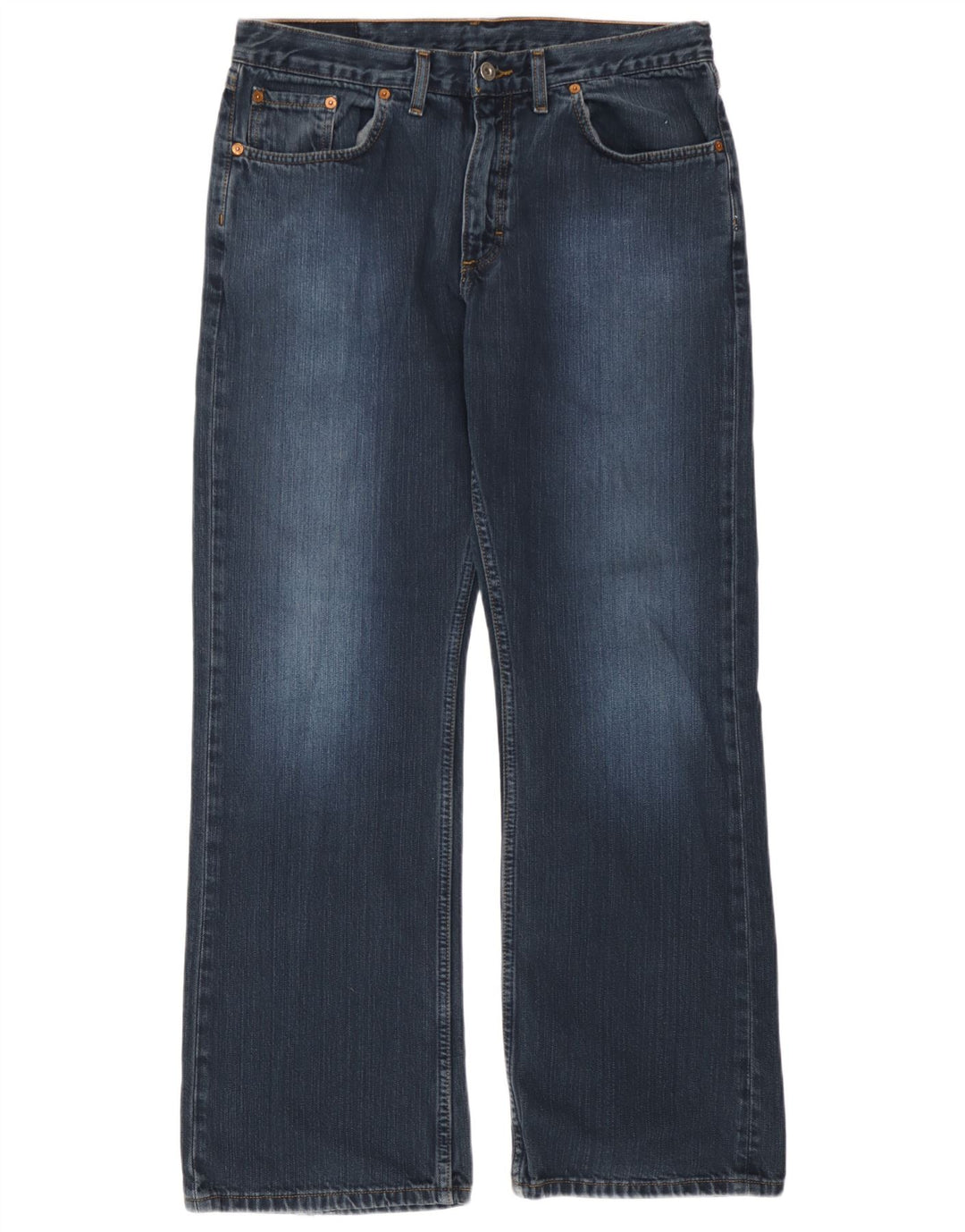 Мужские джинсы Bootcut Mustang W34 L32, синие, хлопок