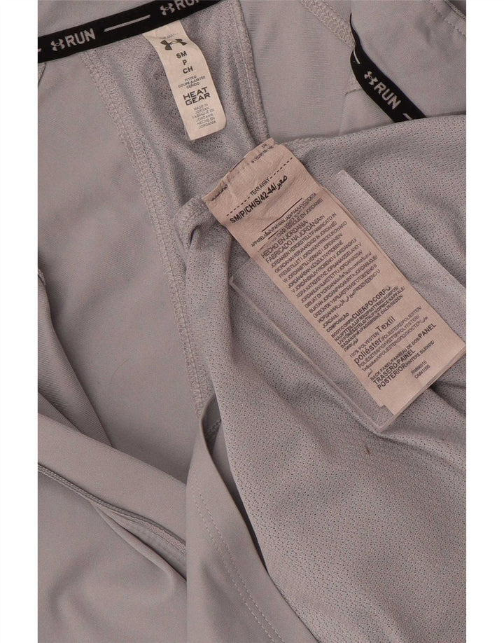 Женский спортивный пуловер Under Armour Heat Gear, топ UK 10, маленький серый цвет