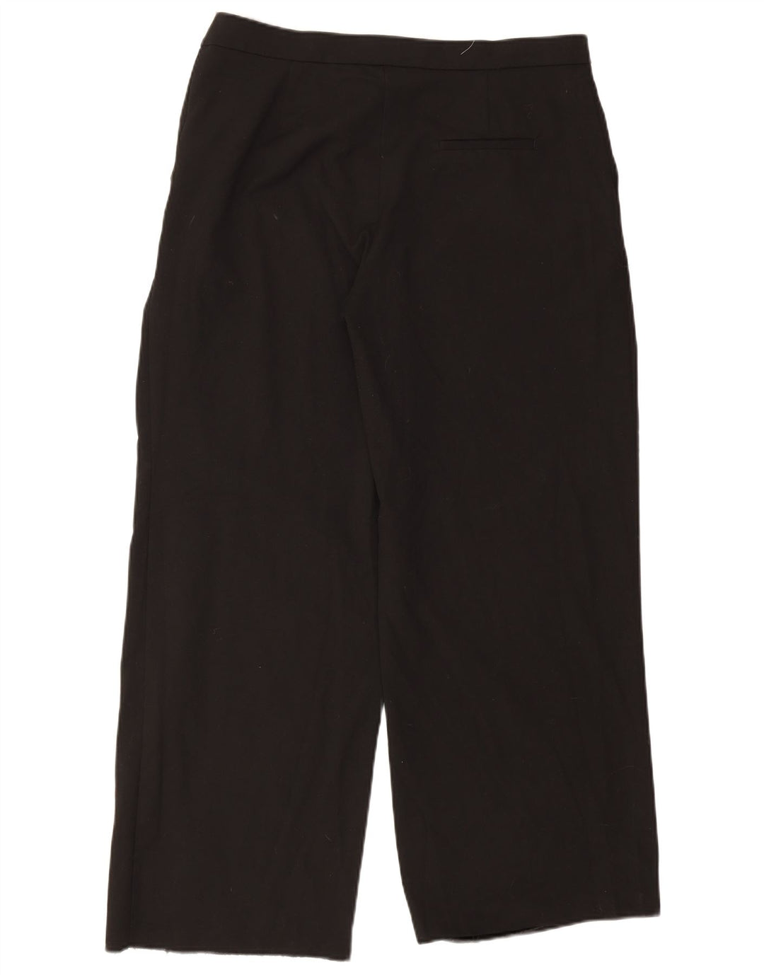 Женские прямые брюки чинос Zara XL W32 L32, черный полиэстер