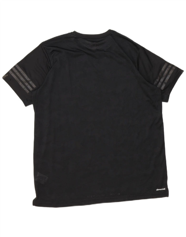 Мужская футболка Adidas Climacool Top XL, черный полиэстер