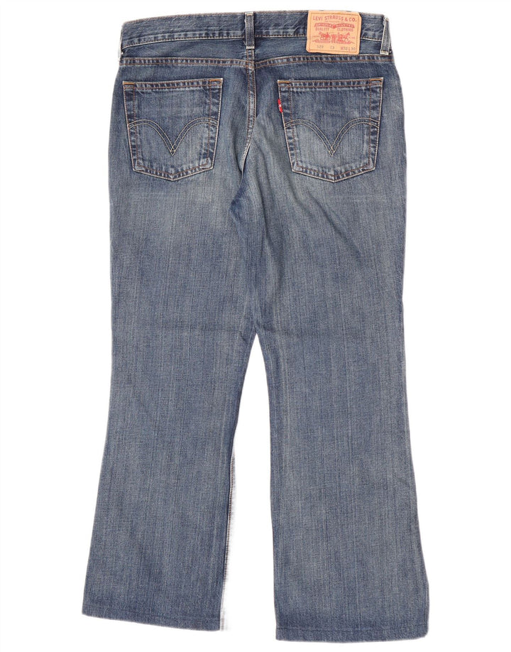 Женские расклешенные джинсы Levi's 529 W32 L27, синий хлопок