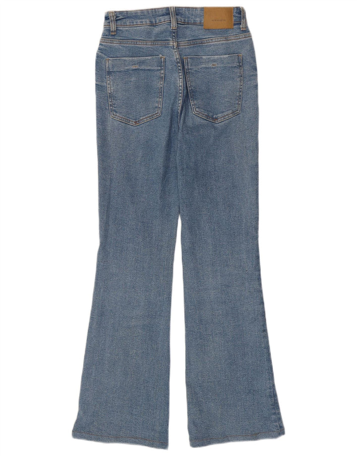 Женские расклешенные джинсы Zara EU 36 XS W26 L30 синие