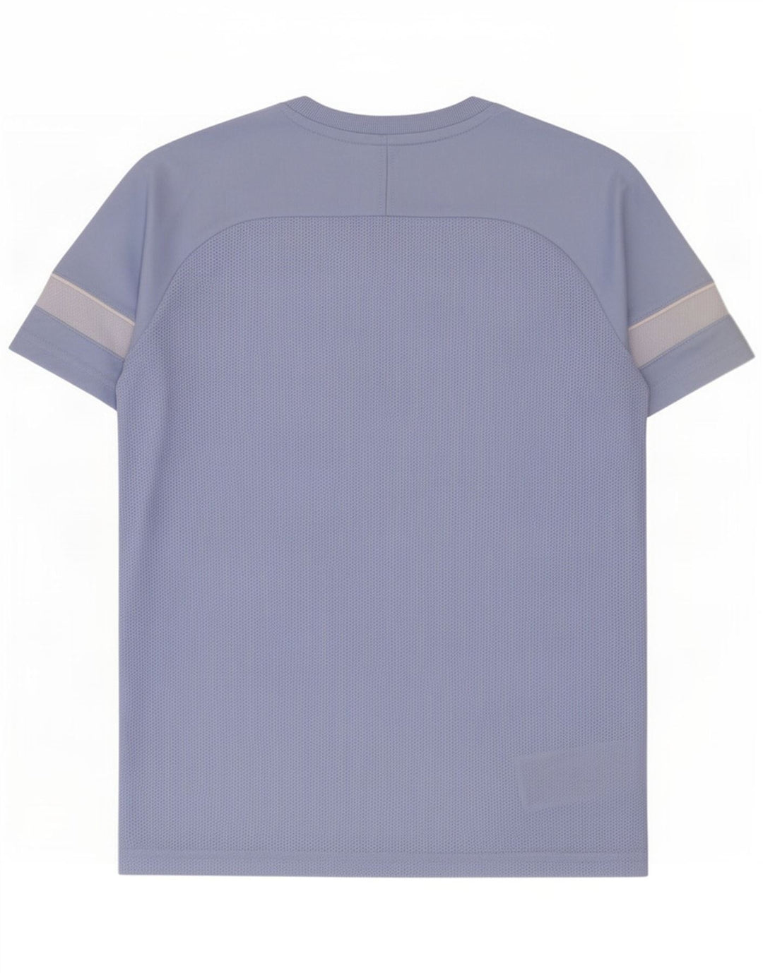 Футболка Nike Dri Fit для мальчиков, топ 10–11 лет, средний синий, полиэстер с цветными блоками