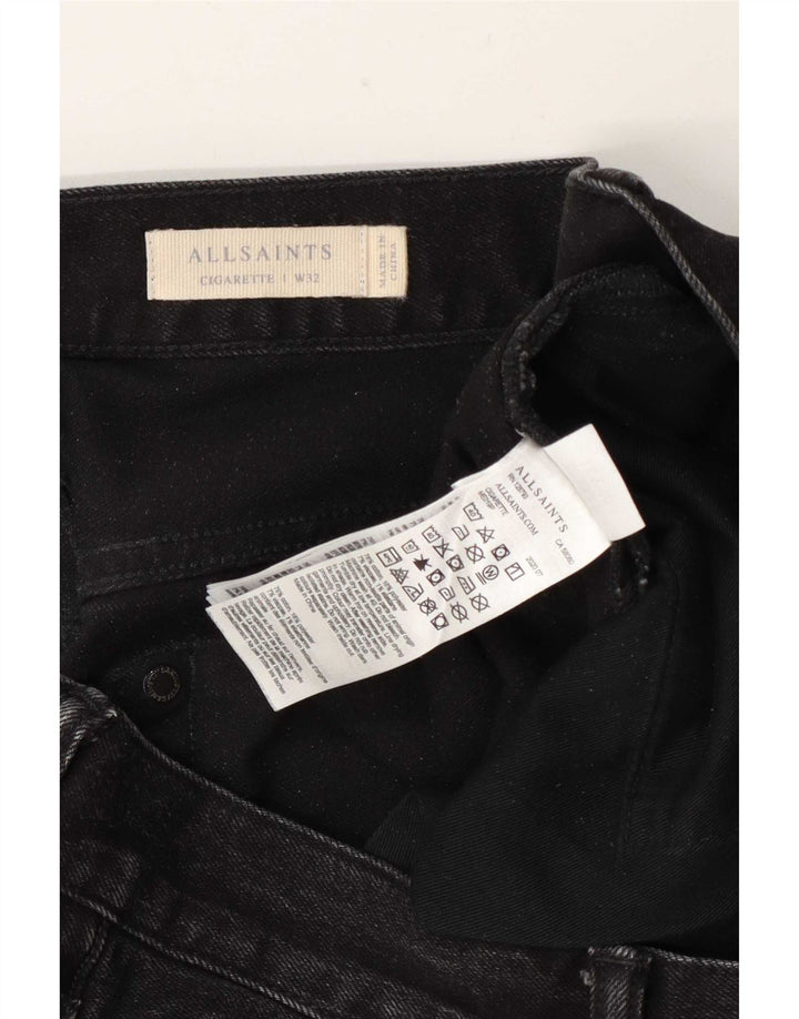Мужские джинсы All Saints Cigarette Slim W32 L32, серые, хлопковые