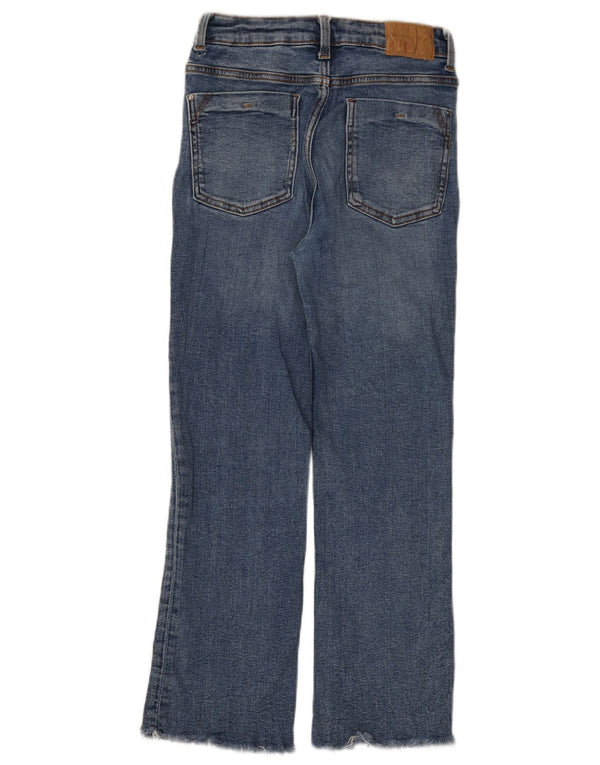 Женские прямые джинсы Zara EU 36 XS W26 L25 синие