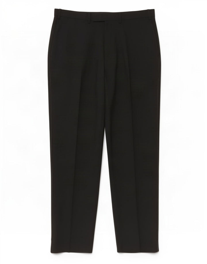 Мужские костюмные брюки Marks & Spencer W38 L31 черные шерстяные