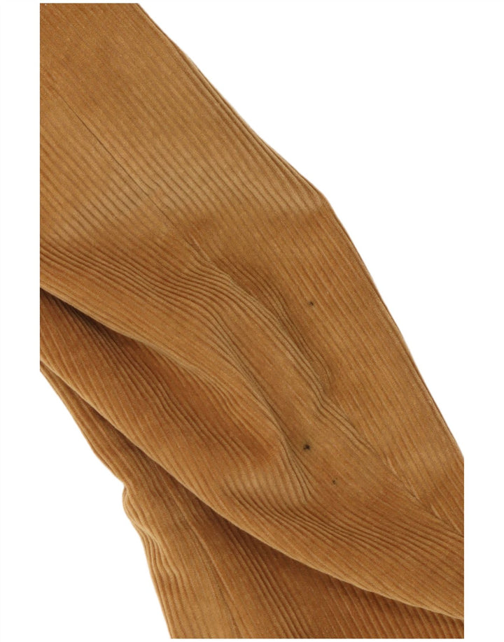 Мужской вельветовый пиджак Springfield с 3 пуговицами IT 48 Средний Бежевый Хлопок