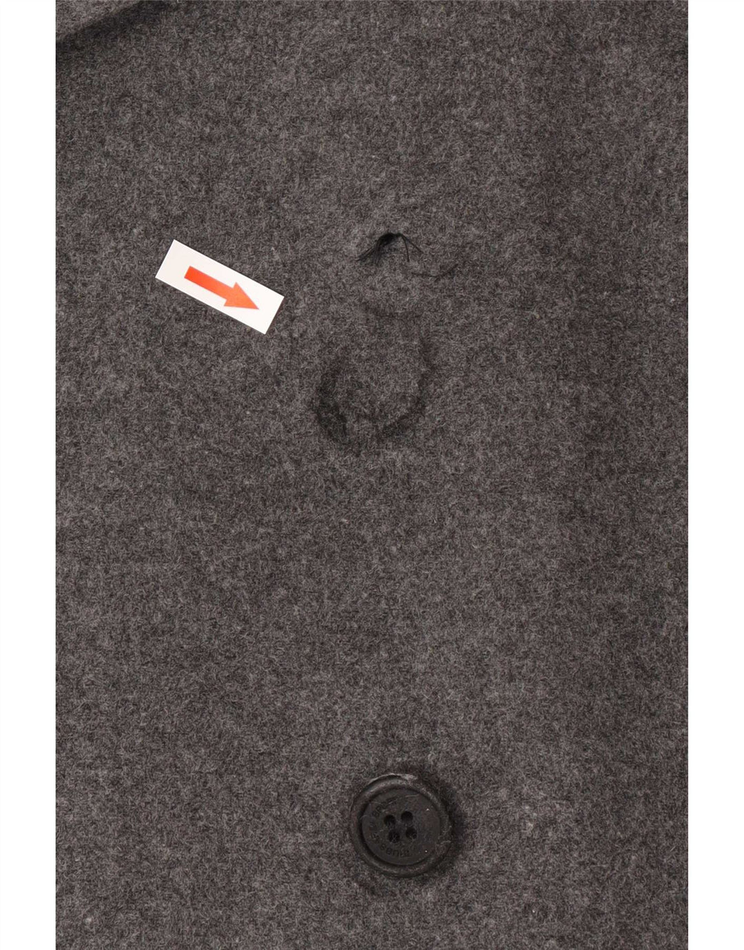 Мужское полупальто Trussardi IT 48 Medium Grey Wool