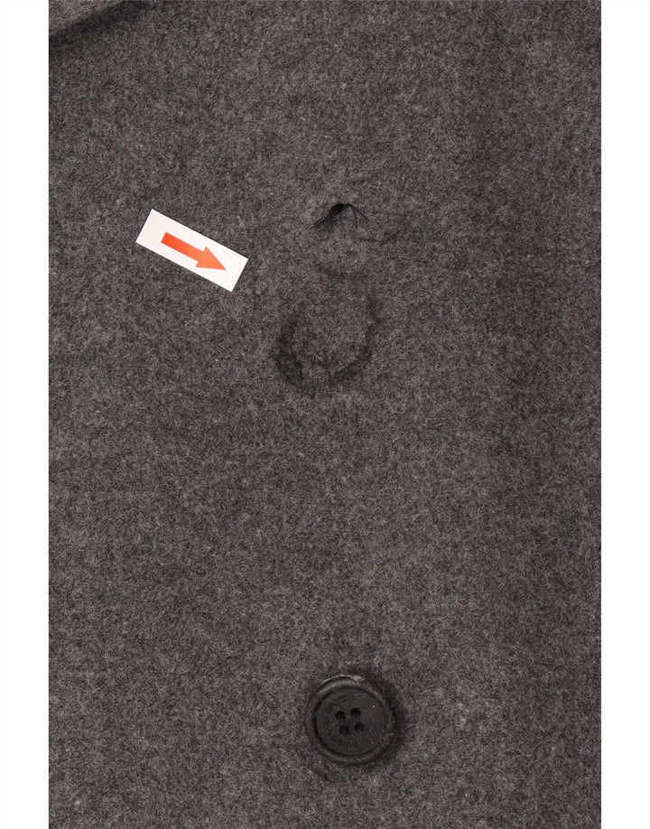 Мужское полупальто Trussardi IT 48 Medium Grey Wool