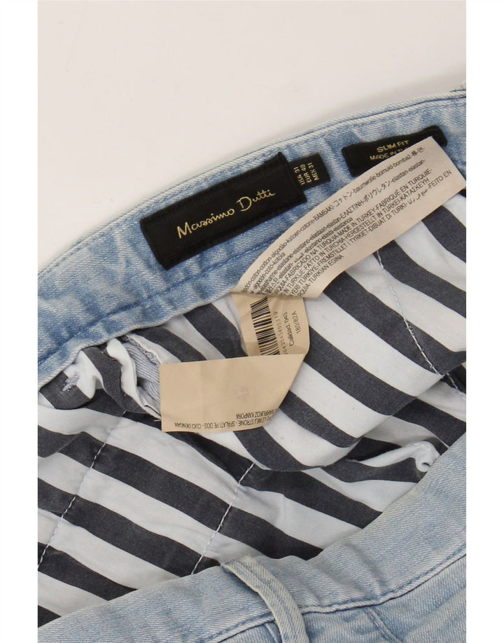Мужские джинсы Massimo Dutti Slim EU 40 Medium W31 L26 Синие, хлопок