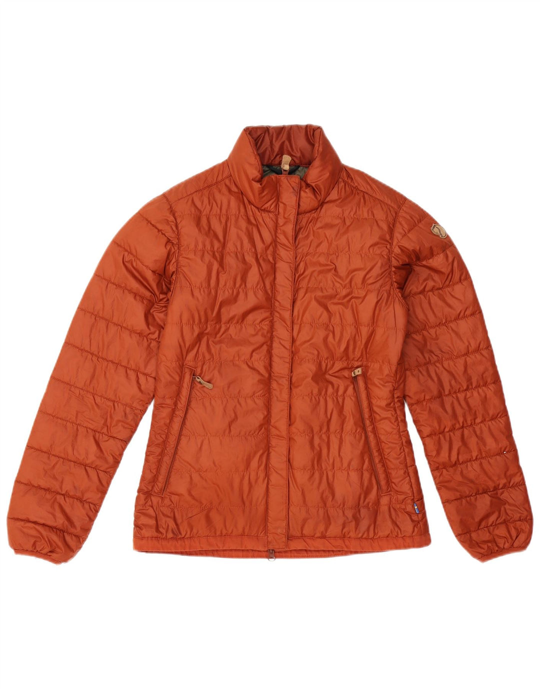 Женская стеганая куртка Fjall Raven UK 6 XS оранжевый полиэстер