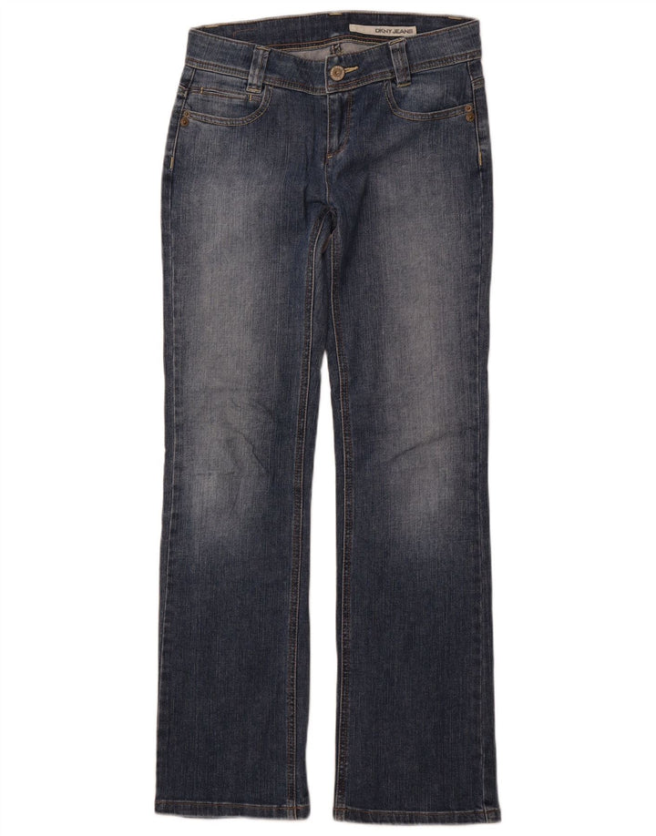 Женские прямые джинсы DKNY US 4, маленькие W28 L31, синие, хлопок