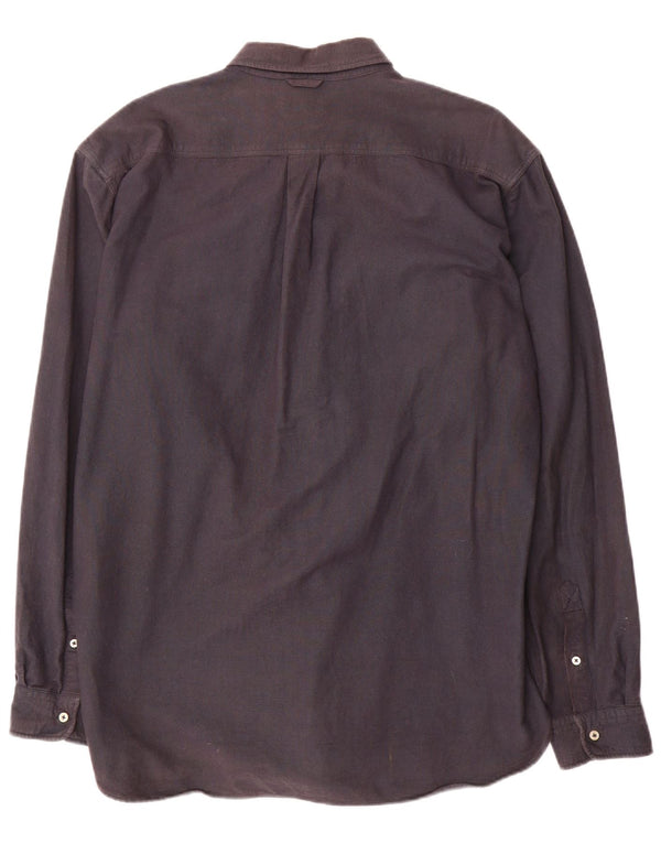 Мужская рубашка стандартного кроя Barbour XL, темно-синяя, хлопок