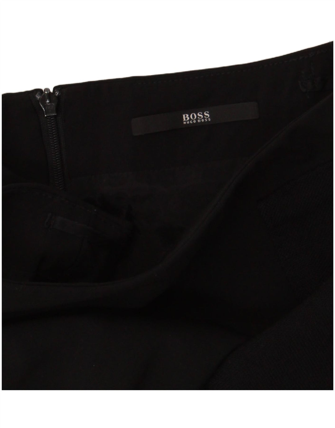 Юбка-карандаш женская Hugo Boss W32 большая черная