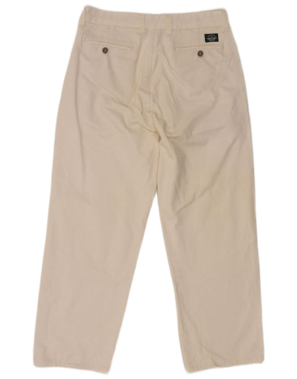 Dockers Мужские прямые брюки-чинос W32 L27 Белый