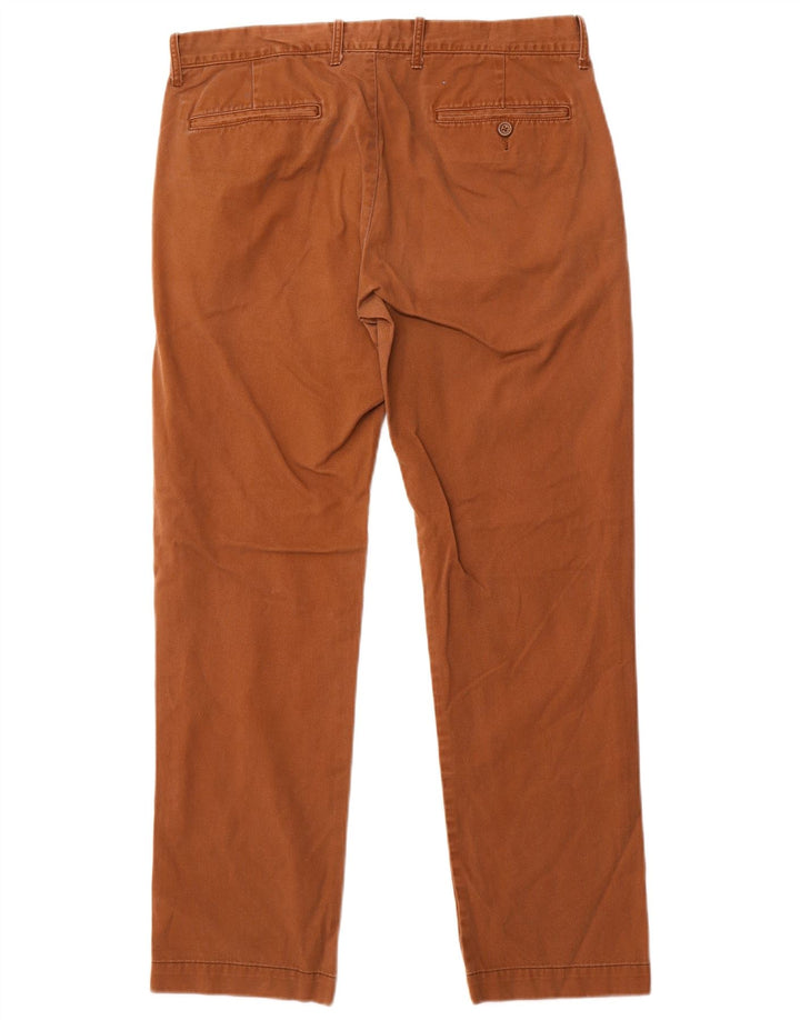 Мужские прямые брюки-чиносы J. Crew The Sutton W33 L29, коричневые, хлопковые