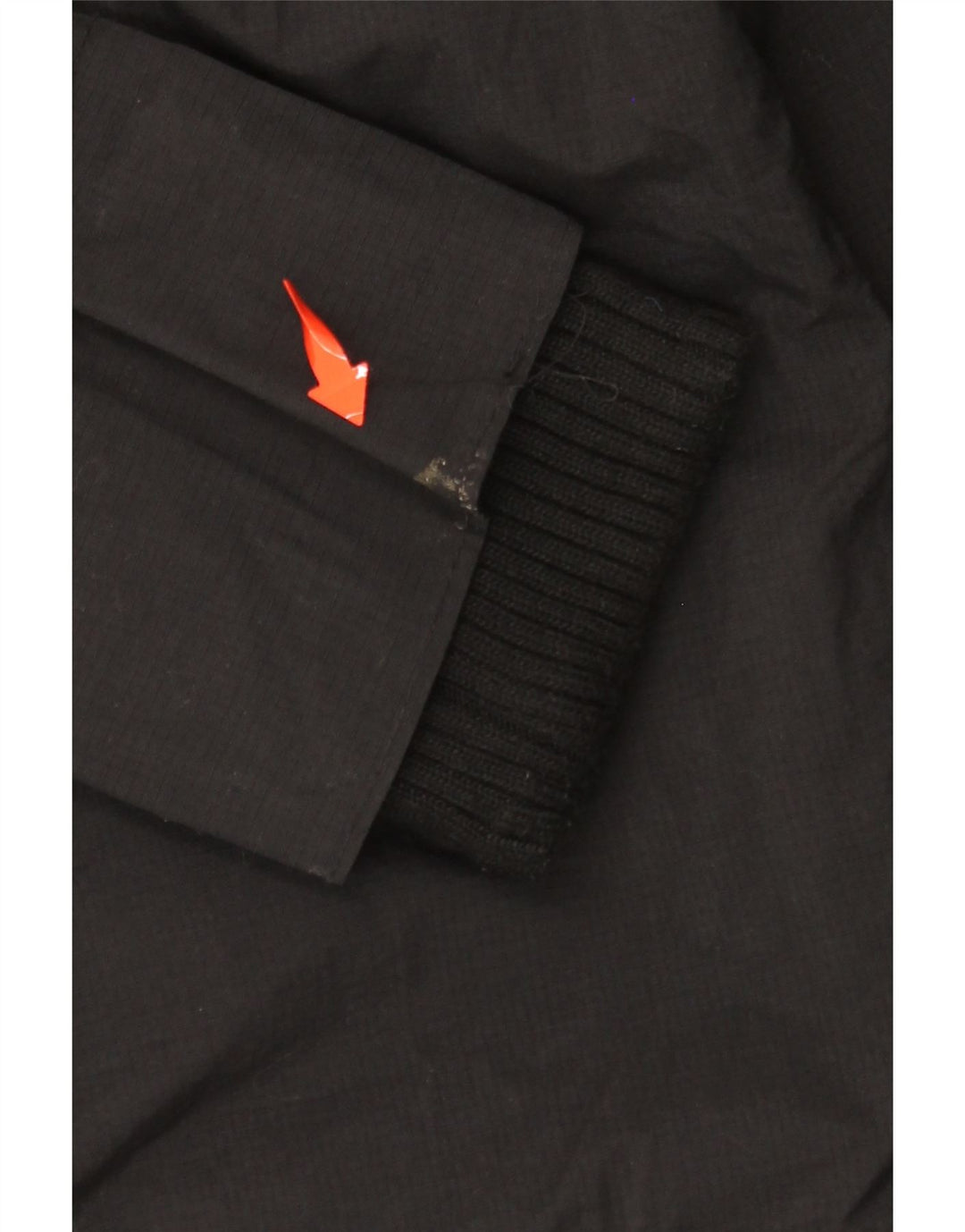 SUPERDRY Мужская ветровка с капюшоном, куртка UK 36, маленькая, черная