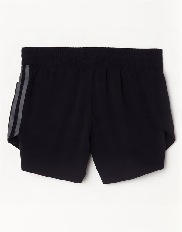 Женские шорты Adidas Aeroready UK 8/10, маленькие, темно-синие, полиэстер