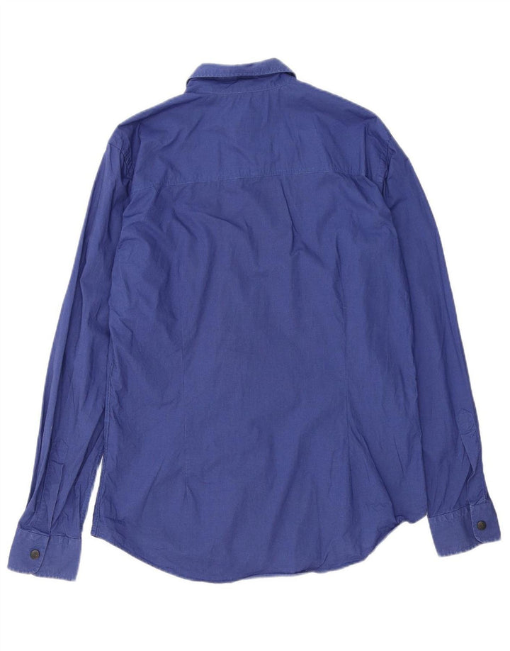 NORTH SAILS Mens Shirt Large Blue Cotton