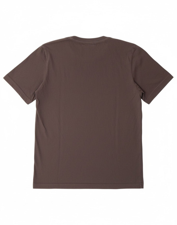 ADIDAS Mens Graphic T-Shirt Top Small Grey Cotton