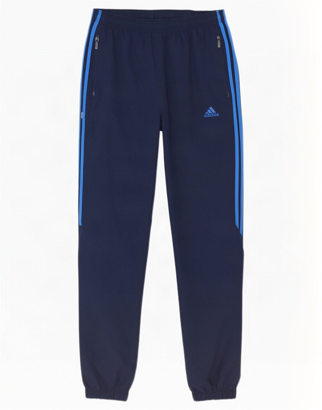 Adidas Мужские спортивные брюки Джоггеры Большой темно-синий полиэстер