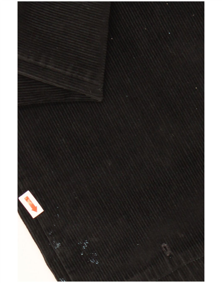 CONTE OF FLORENCE Мужские вельветовые укороченные брюки IT 50 Large W34 L25 Черный