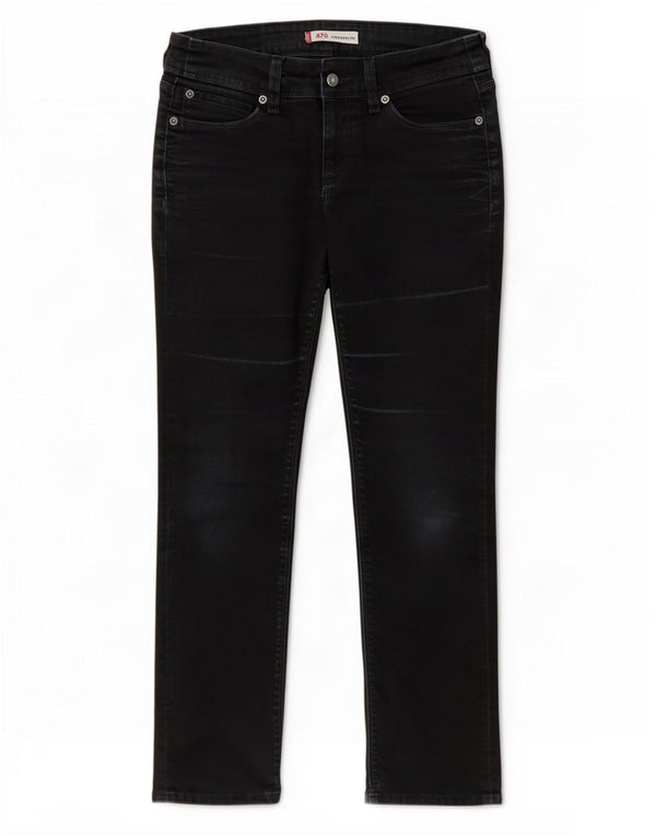 Женские прямые джинсы Levi's 470 W28 L28 темно-синие, хлопок