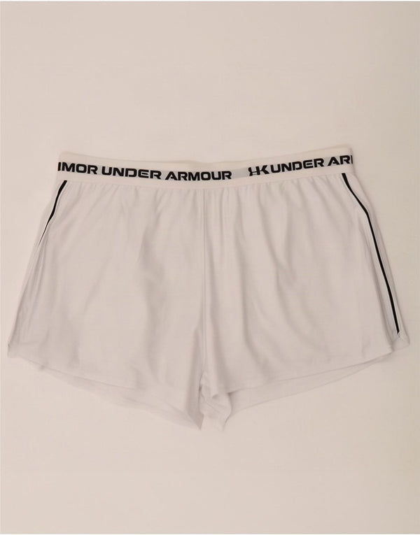Женские спортивные шорты с рисунком Under Armour UK 20 2XL, белый полиэстер