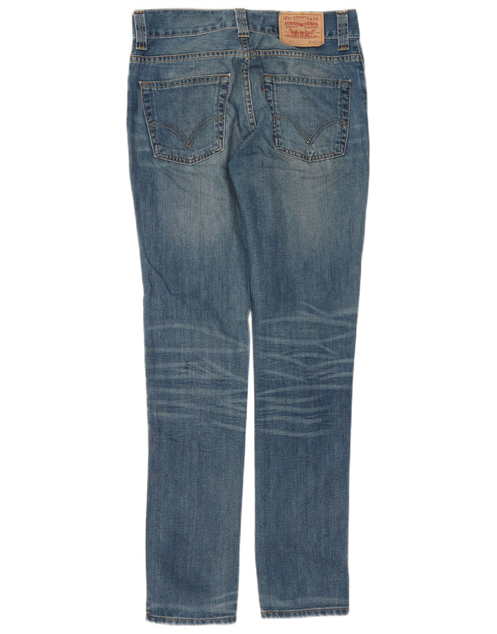 Женские узкие джинсы Levi's 511 W32 L34 синие, хлопок
