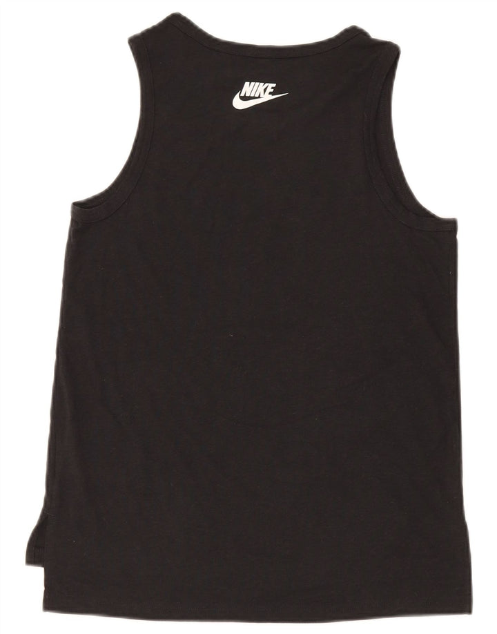 Майка с графическим рисунком Nike для мальчиков 13–14 лет XL, черный полиэстер