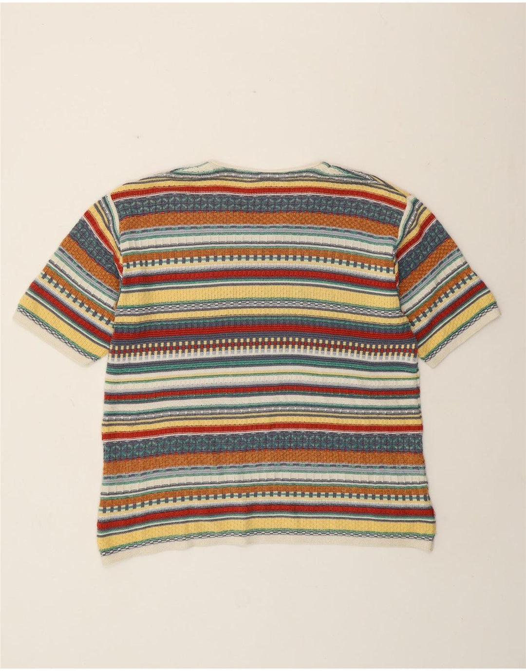 Женский джемпер с v-образным вырезом Camelot UK 18 XL, разноцветный геометрический ретро