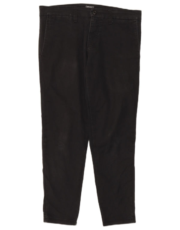 Мужские узкие джинсы Carhartt W31 L26, черный хлопок