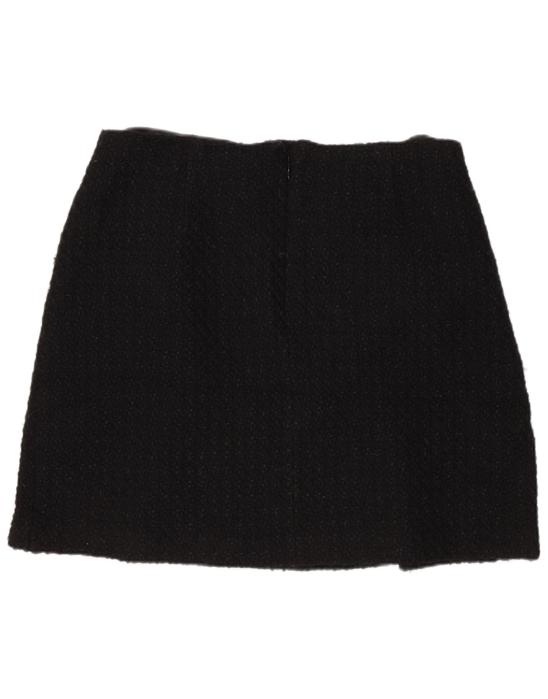 Женская мини-юбка Marks & Spencer UK 14 Medium W32, черный акрил