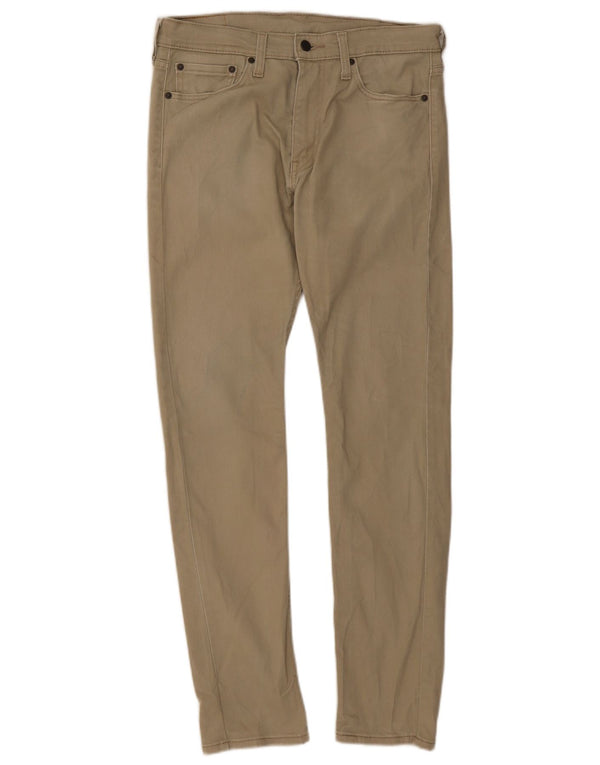 Женские джинсы скинни Levi's 510 W32 L32 Бежевые, хлопок