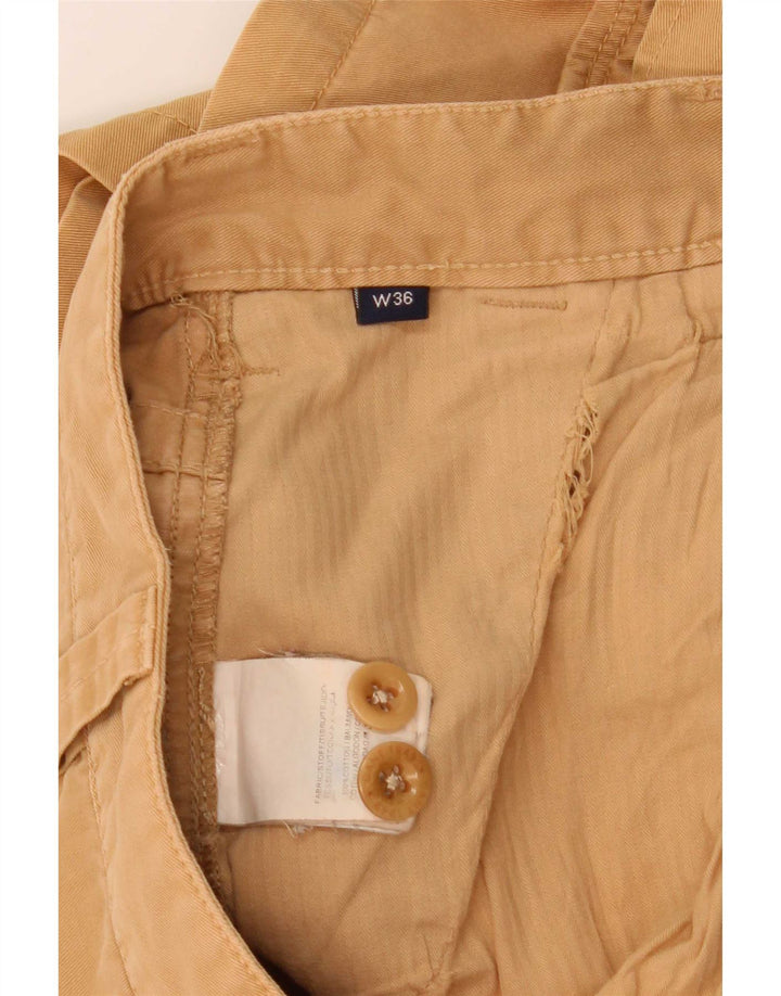 Мужские шорты-карго Gant W36, большие, бежевые, хлопок
