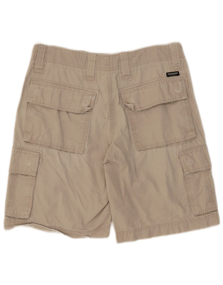 Мужские шорты-карго Dockers Comfort Fit W31, хлопковые, среднего бежевого цвета