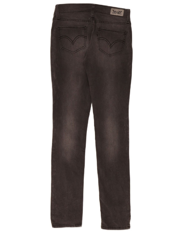 Женские джинсы Levi's 524 Super Low Skinny W29 L32 Серые хлопковые