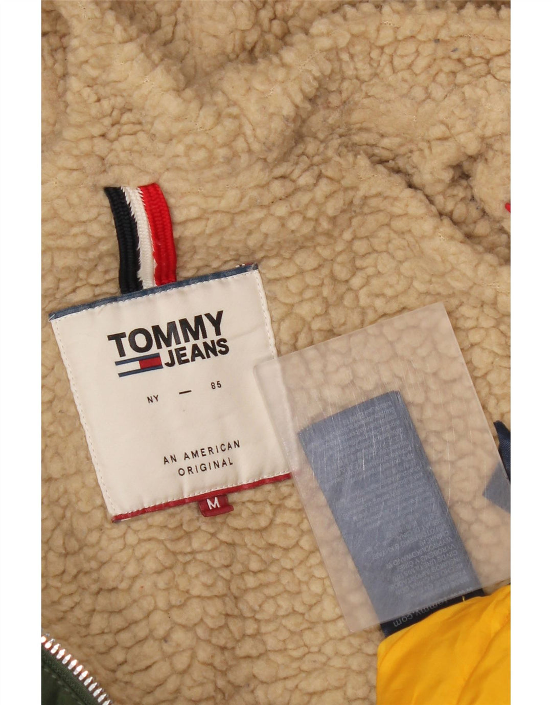 Женская парка Tommy Hilfiger с капюшоном UK 14, средний зеленый полиэстер