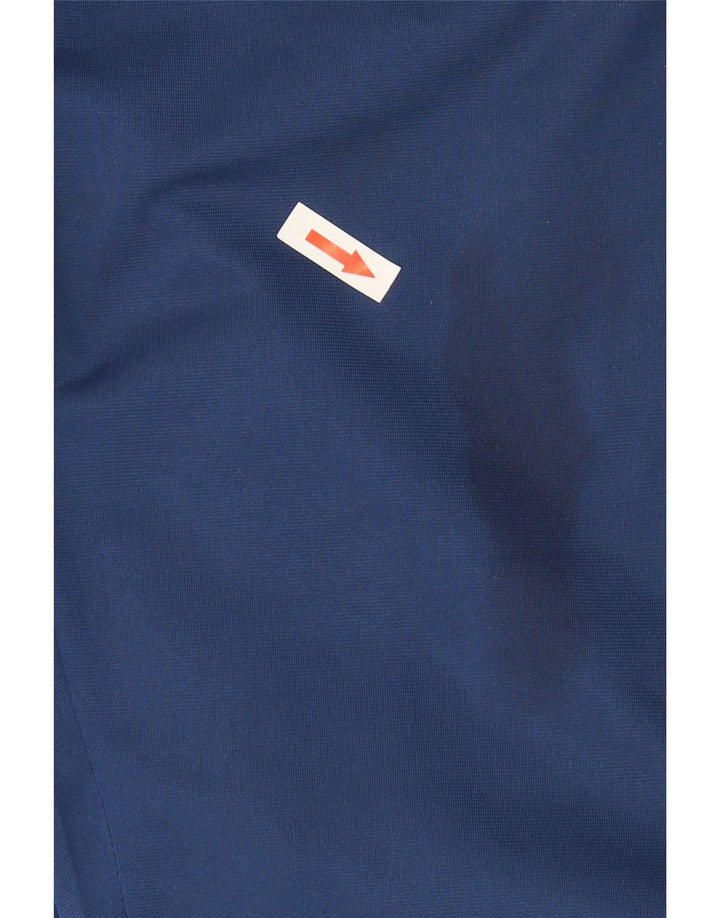 Мужские спортивные брюки Fila XL синие, полиэстер с цветными блоками