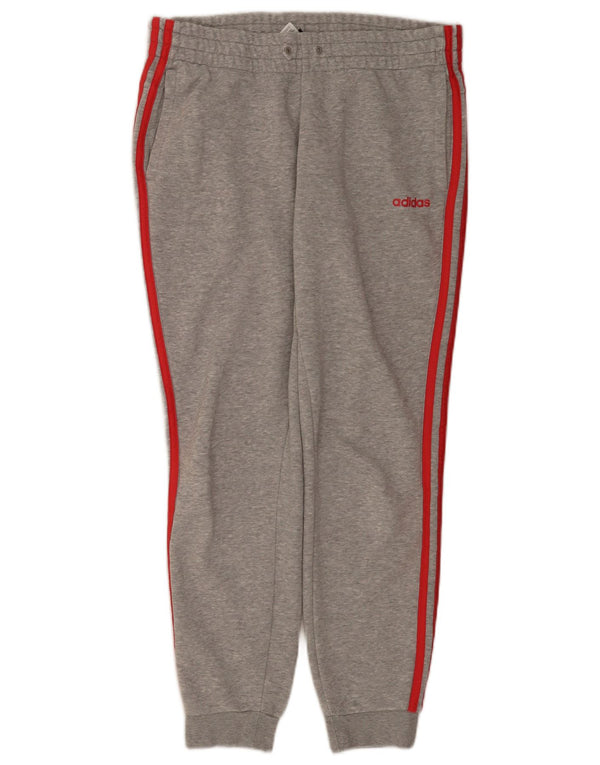 Женские спортивные брюки Adidas Joggers UK 12/14, средний серый хлопок