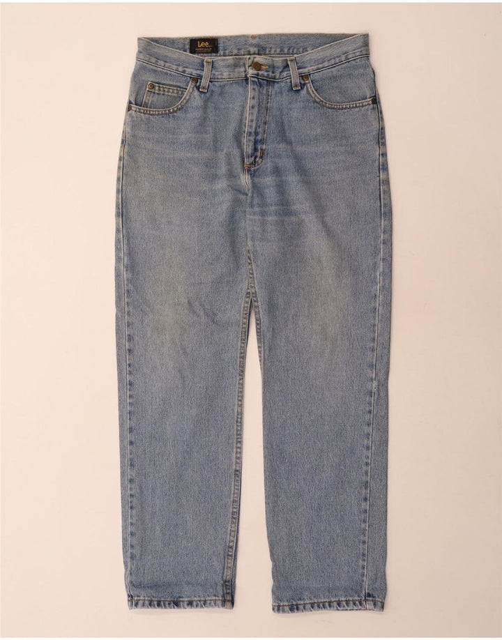Мужские прямые джинсы LEE Brooklyn W32 L30, синий хлопок