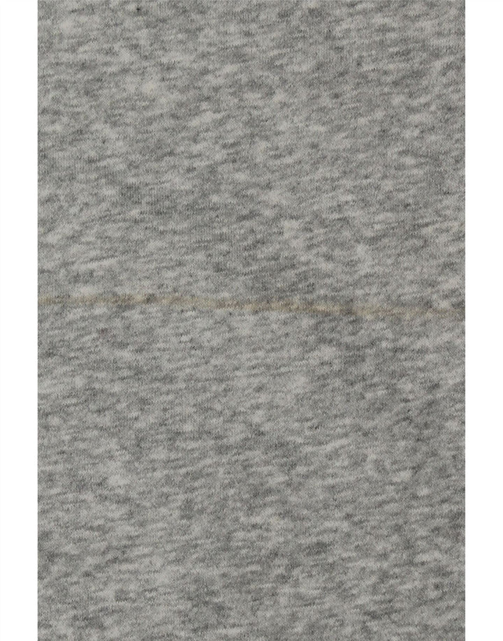 Мужской свитшот с рисунком CONVERSE, XL, серый, хлопок с цветными блоками