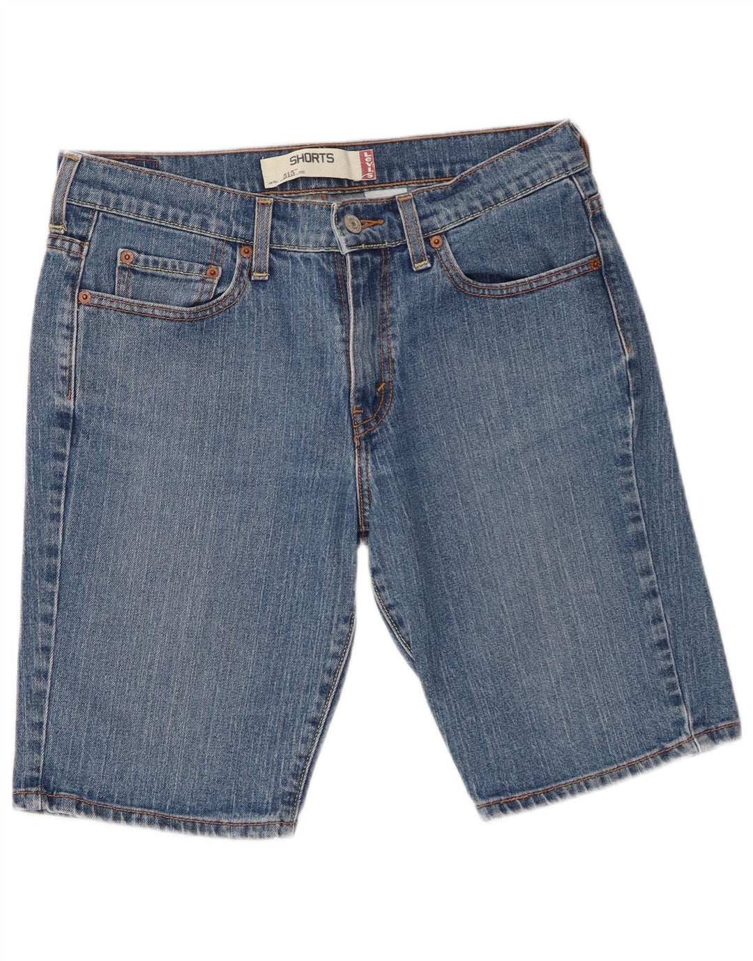 Женские джинсовые шорты Levi's 515 US 8, средние W30, синие, хлопок