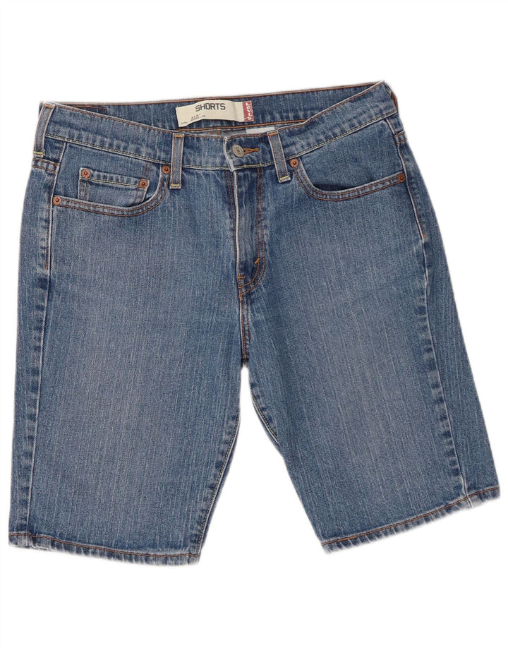 Женские джинсовые шорты Levi's 515 US 8, средние W30, синие, хлопок