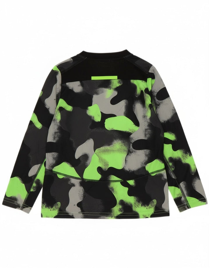 Топ Dri-Power для мальчиков Russell Athletic с длинными рукавами, маленький размер, черный, 6–7 лет