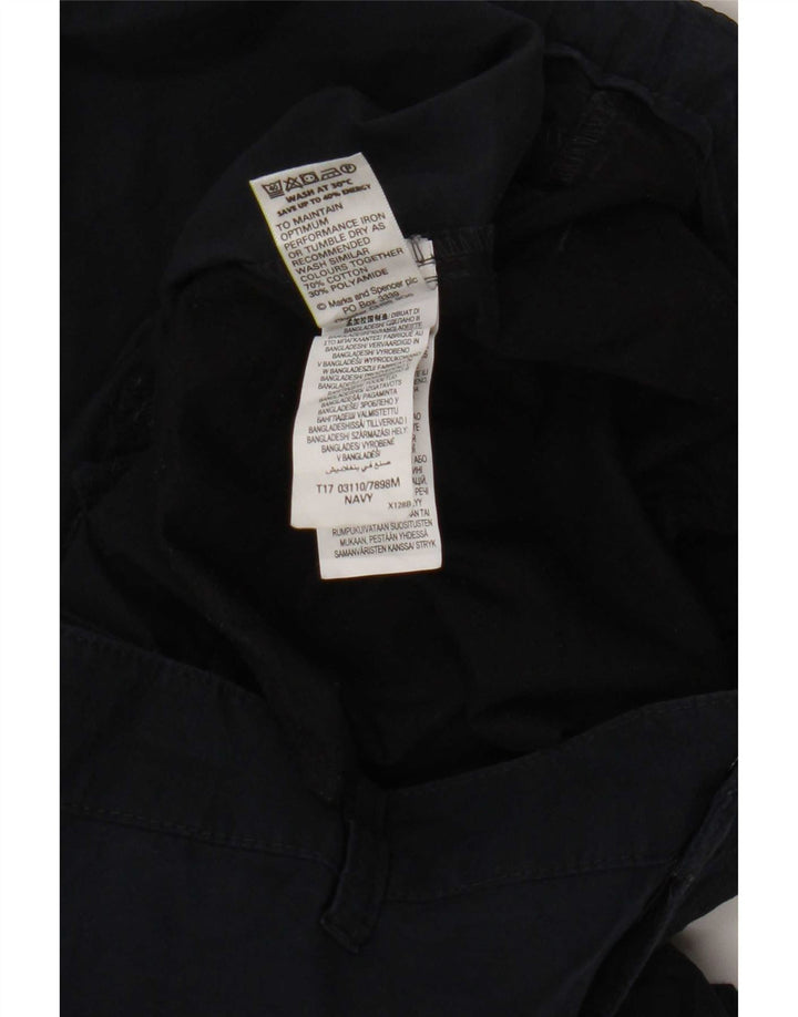 Мужские шорты карго Marks & Spencer W38 XL темно-синие, хлопок